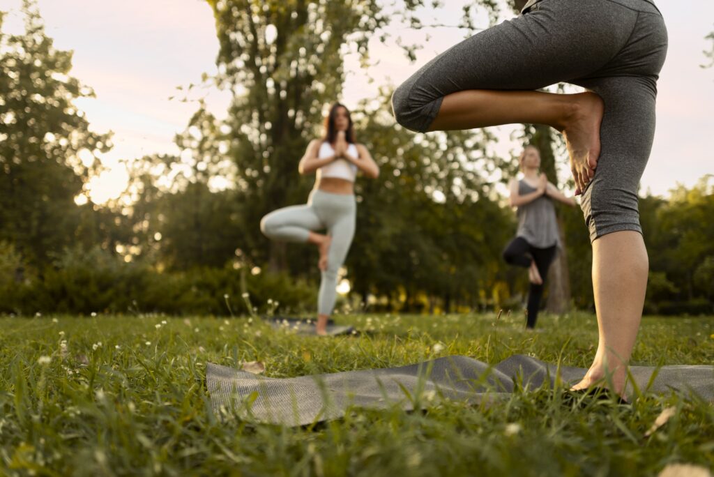 Practicing Yoga Barefoot makes you more stable and balanced